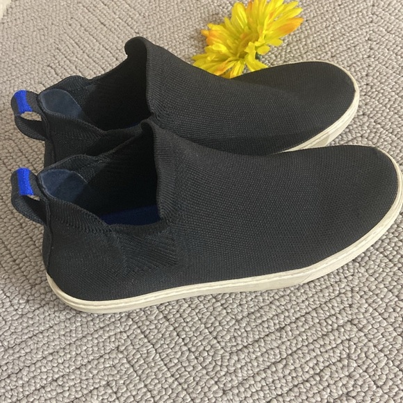 Rothy Black Slip-On Sneakers - Picture 2 of 8
